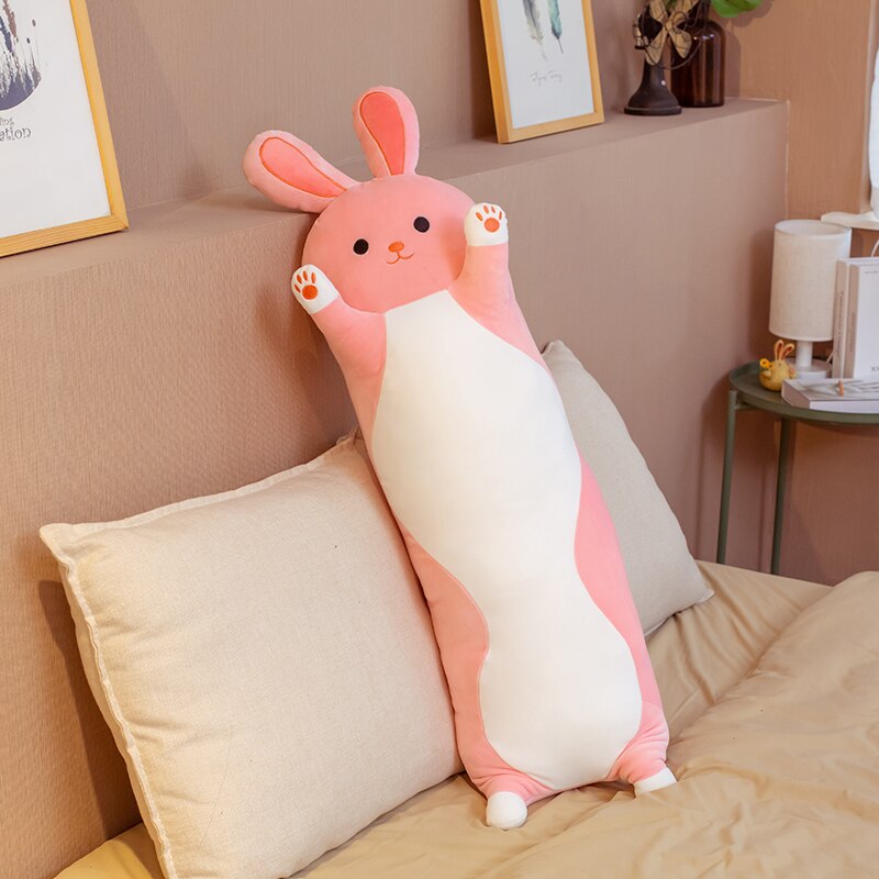 70/90/120CM Cartoon Animal Dinosaur Unicorn Cat Plush Toys Stuffed Soft Long Sleeping Pillow Dolls Children Birthday Gift