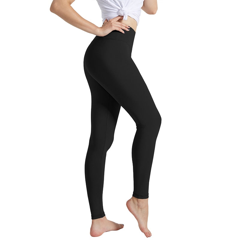 NORMOV Leggings Women Black High Waist Push Up Leggings For Women Gym Fitness Workout Sports Casual Leggins Mujer