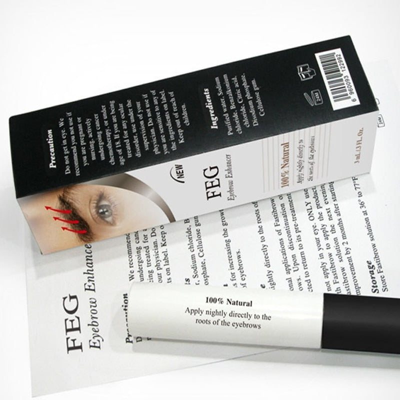 FEG Eyebrows Enhancer Eyebrow Growth Serum Eyelash Growth Liquid Makeup Eyebrow Longer Thicker Cosmetics Make up Tools