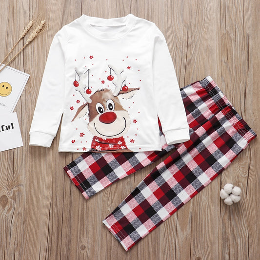 Family Christmas Pajamas Matching 2021 Mother Kids baby Pyjamas Clothes Set Look Sleepwear Mother And Daughter Father Son Outfit