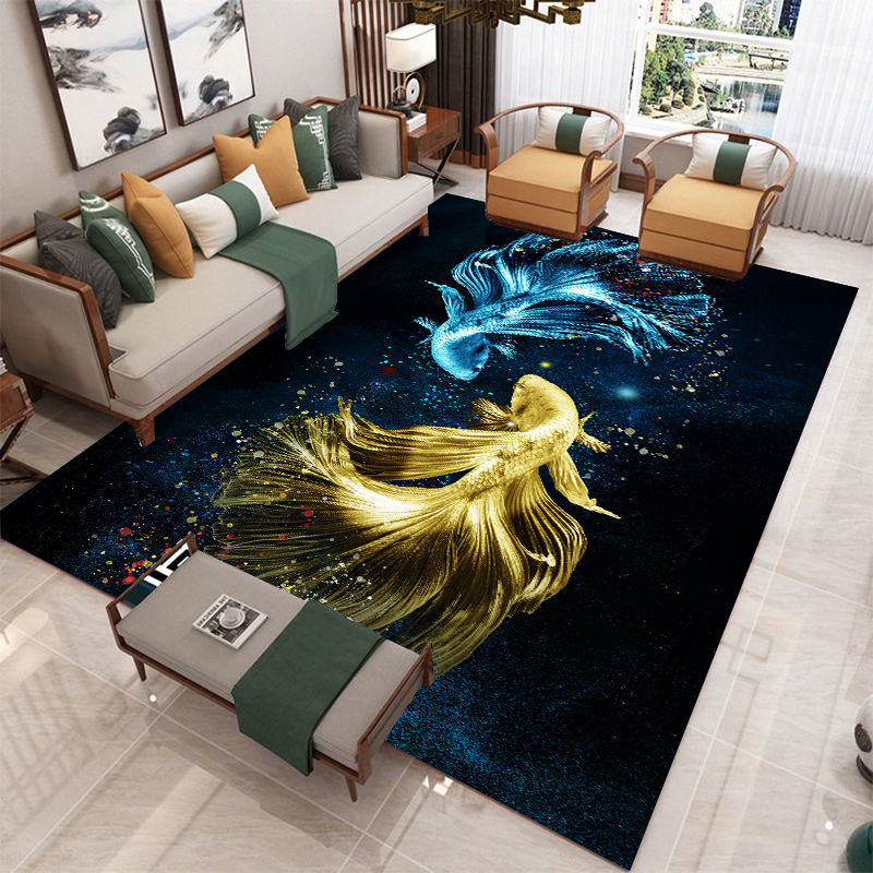 3D Living room rugs Carpet in the bedroom Room decor Luxury non-slip floor mat Children Lounge Rug Sofa coffee table carpets