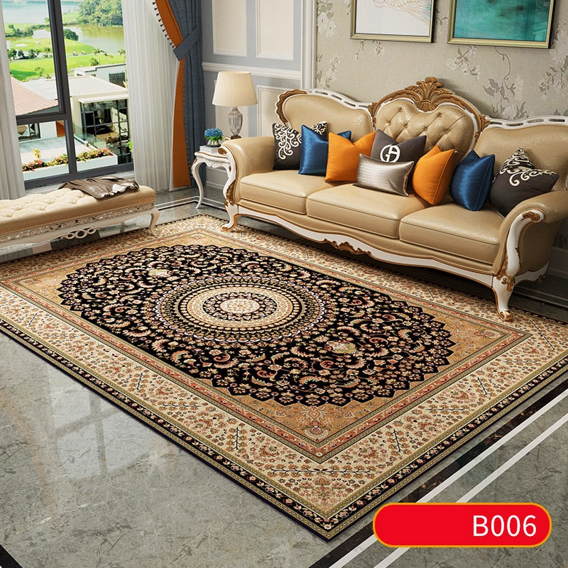 Persian Royal Soft Carpets For Living Room Bedroom Kid Room Rugs Home Carpets Floor Door Mat Rug For Living Room Area Rugs Mats