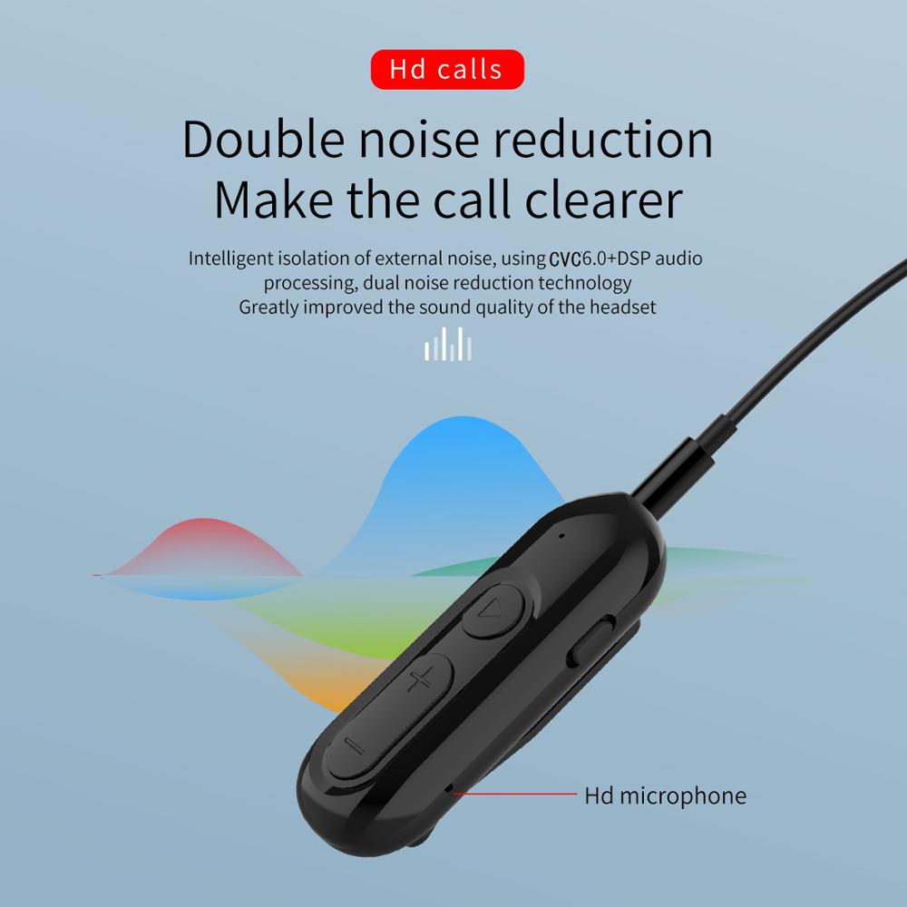 Hot Sale Universal Eurobird Sport Office Lavalier Auricular Phone Wireless Bluetooth Earphone HiFi Heavy Bass Stereo Earphone