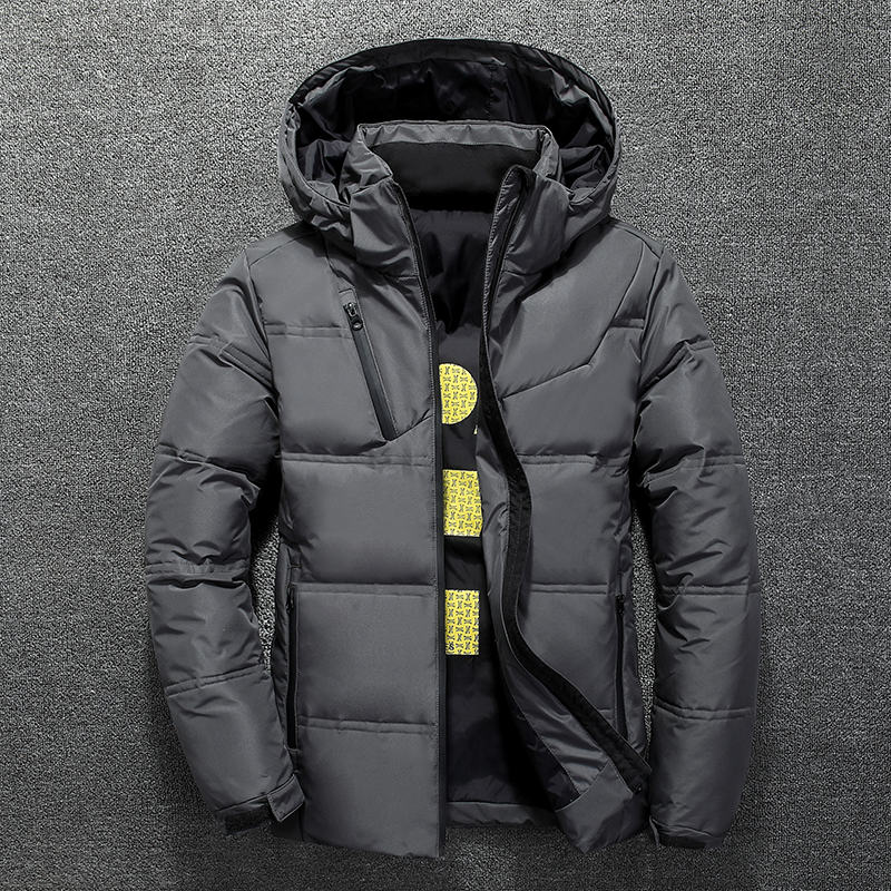 2022 New Winter Jacket Men Hooded Thick Warm Duck Down Jacket Men Parka Casual High Quality Mens Overcoat Winter Down Coats Men