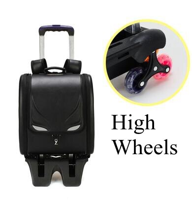 Kids school backpack Bags on wheels Japan School Backpack kid Orthopedic wheeled backpack Children PU Japanese trolley backpacks