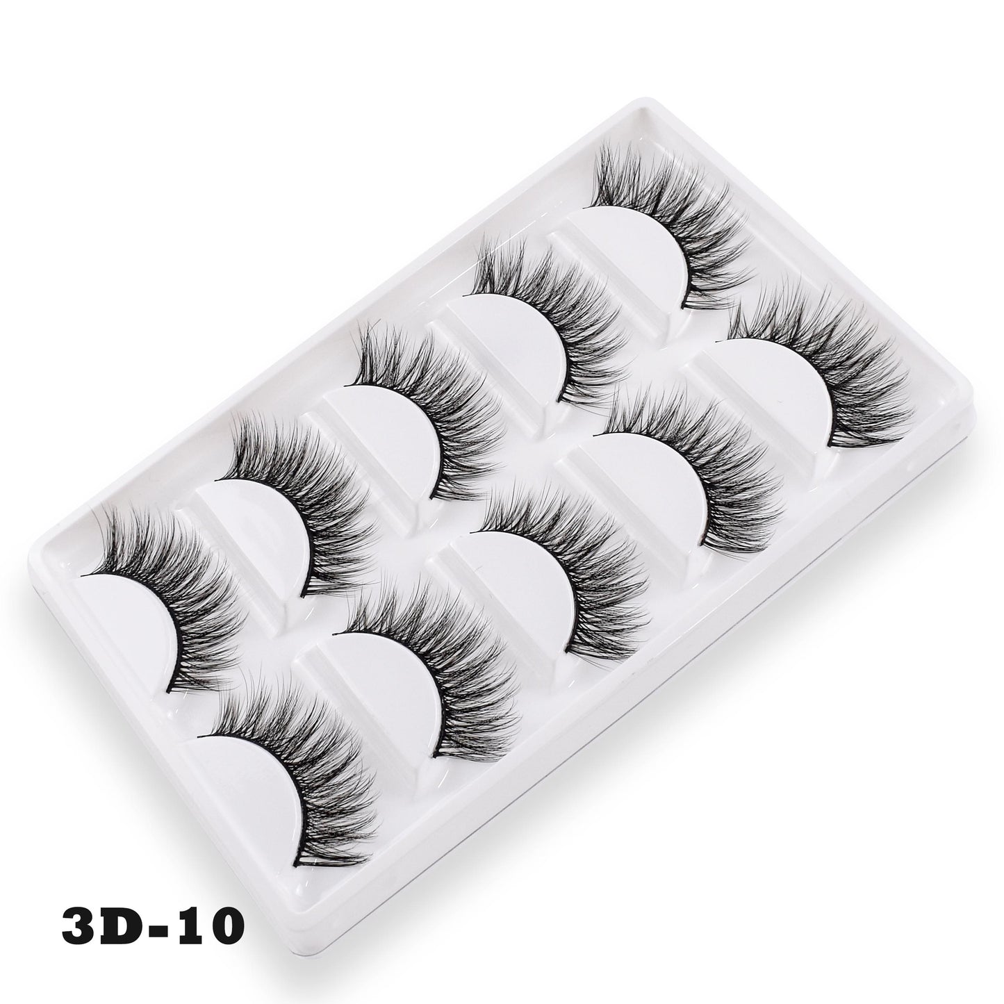 5Pairs Thick Faux 3D Mink Lashes Natural Long False Eyelashes Dramatic Fake Lashes Makeup Handmade Eyelash Extension maquiagem