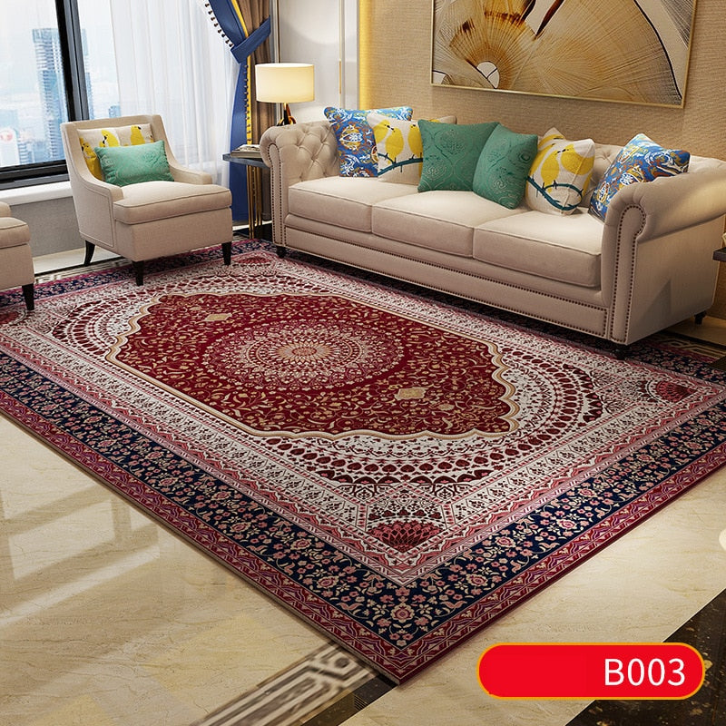 Persian Royal Soft Carpets For Living Room Bedroom Kid Room Rugs Home Carpets Floor Door Mat Rug For Living Room Area Rugs Mats