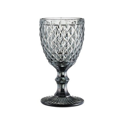 Retro Cup Carved Goblet Glasses Of Wine Heat-Resistant Glass For Champagne Whiskey Cocktail Christmas Gifts Bar Drinking Utensil