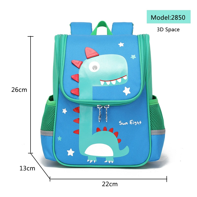 Hot 3D Cartoon Animal Baby Backpacks kindergarten Schoolbag  Kids Backpack Children School Bags Girls Boys Backpacks