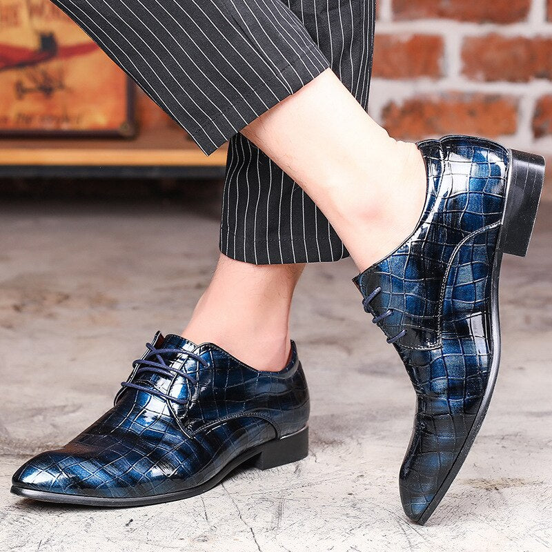 New Men Shoes Oxfords PU Leather For Men Wedding Business Best Formal Party Shoes Chaussure Homme Shoes