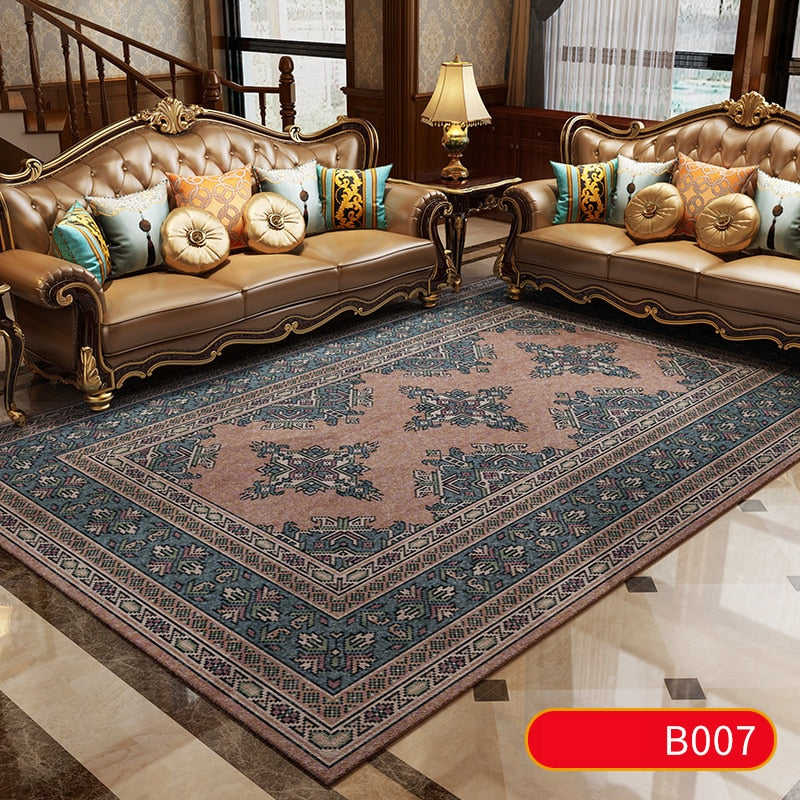 Persian Royal Soft Carpets For Living Room Bedroom Kid Room Rugs Home Carpets Floor Door Mat Rug For Living Room Area Rugs Mats