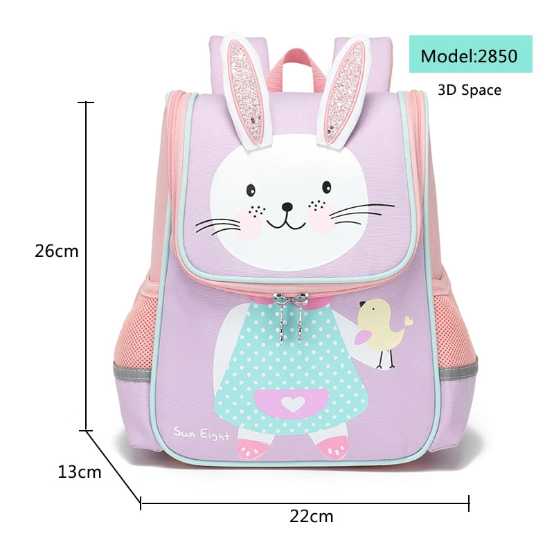 Hot 3D Cartoon Animal Baby Backpacks kindergarten Schoolbag  Kids Backpack Children School Bags Girls Boys Backpacks