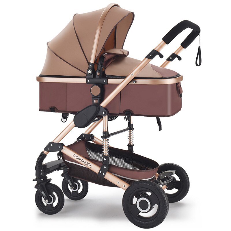 Luxury  Baby Stroller High Landview 3 in 1 Baby Stroller  Portable Baby Pushchair Baby Pram  Baby Comfort for Newborn