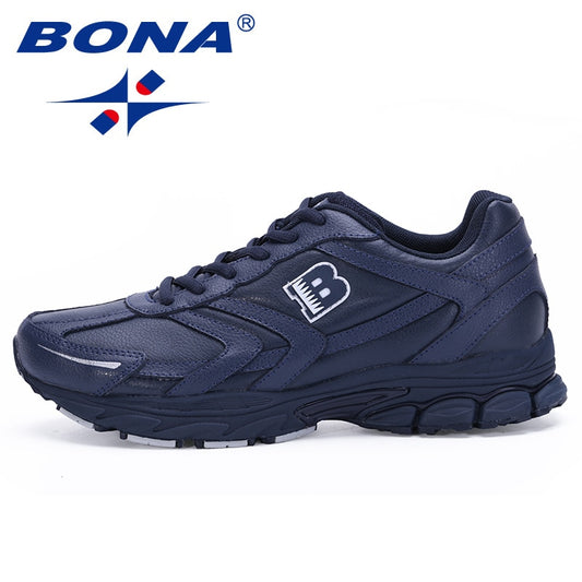 BONA New Arrival Classics Style Men Running Shoes Lace Up Sport Shoes Men Outdoor Jogging Walking Athletic Shoes Male For Retail