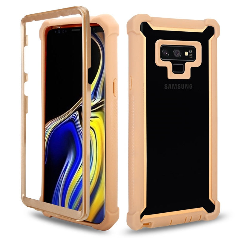 Heavy Duty Protection Doom armor PC+TPU Phone Case for Samsung Galaxy S8 S9 S10 Plus Note 8 9 Shockproof Cover for Galaxy S10 e