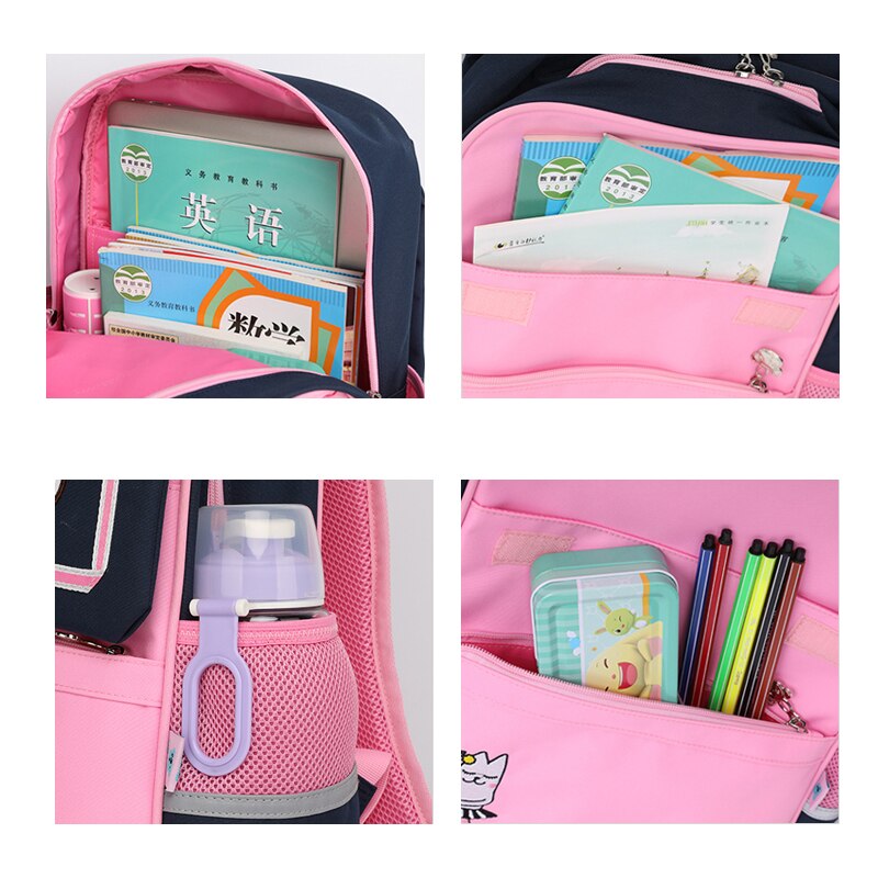 Summer Kids School Bags School Backpack For Girls School Bags for Teenage Boys A4 Book Schoolbag Children Backpack Travel Kid