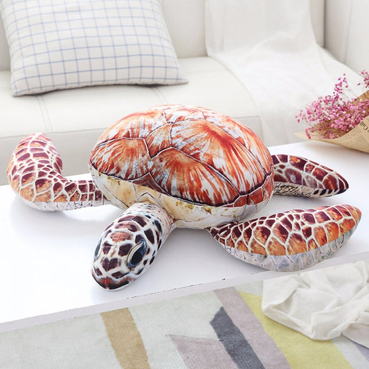 1pc Lovely Ocean Sea Turtle Plush Toys Soft Tortoise Stuffed Animal Dolls Pillow Cushion Gifts For Kids