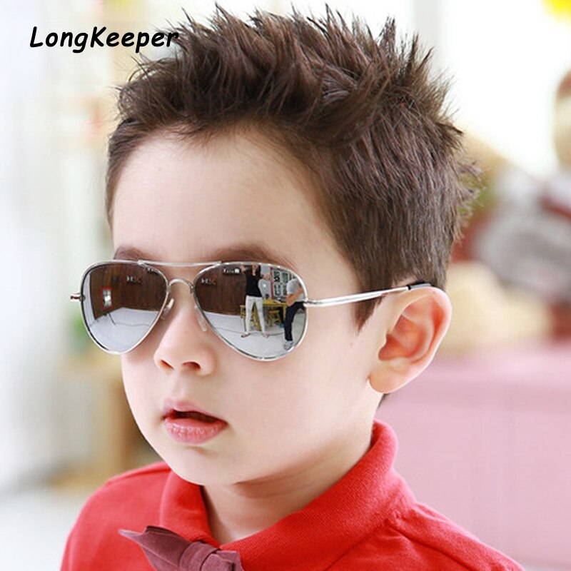 Brand Design Fashion Boys Sunglasses Kids Piolt Style Children Sun Glasses For Girls 100%UV Protection Glasses Oculos Gafas