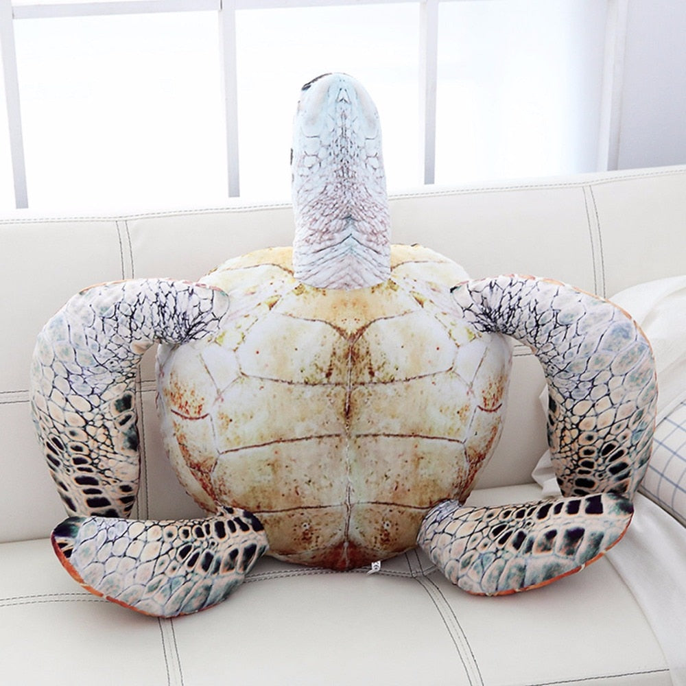 1pc Lovely Ocean Sea Turtle Plush Toys Soft Tortoise Stuffed Animal Dolls Pillow Cushion Gifts For Kids