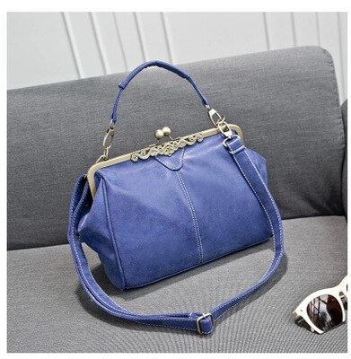 Women Handbag Brand Women Messenger Bags Europe Style Retro PU Leather Shoulder Bag Fashion Women Bags XKX04