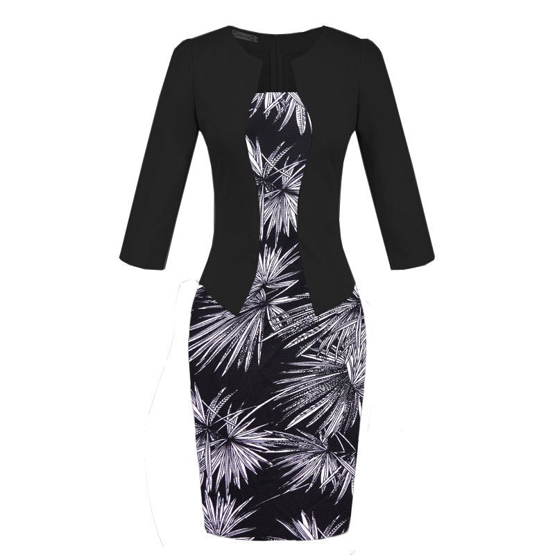 Women office Dress 2019 plus size clothing Work Pencil Business Dresses