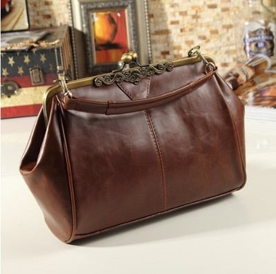 Women Handbag Brand Women Messenger Bags Europe Style Retro PU Leather Shoulder Bag Fashion Women Bags XKX04