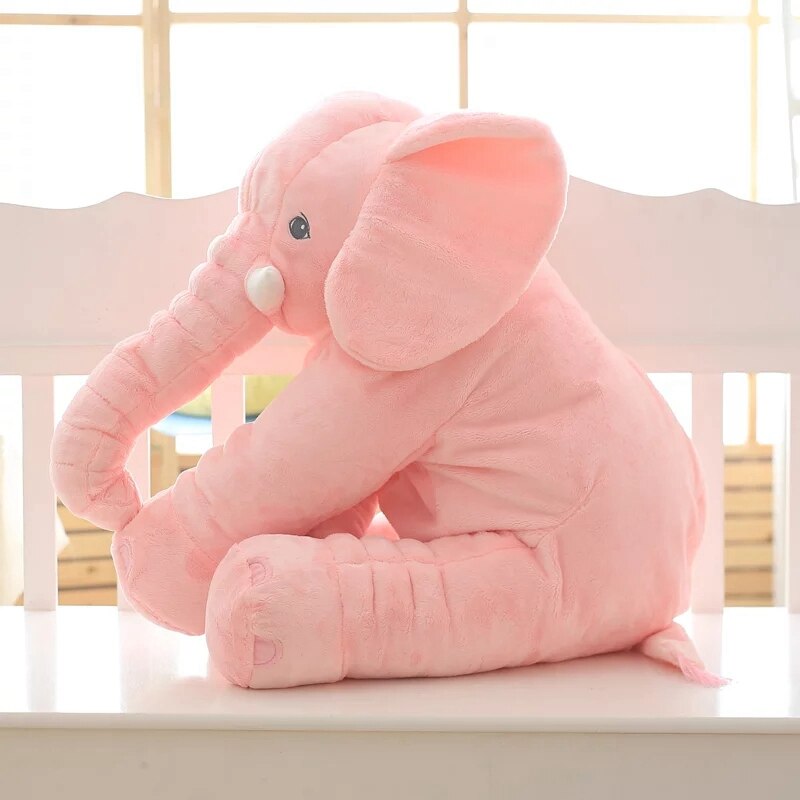 Big Size 60cm Infant Soft Appease Elephant Playmate Calm Doll Baby Toys Elephant Pillow Plush Toys Stuffed Doll