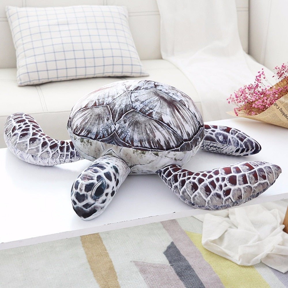 1pc Lovely Ocean Sea Turtle Plush Toys Soft Tortoise Stuffed Animal Dolls Pillow Cushion Gifts For Kids