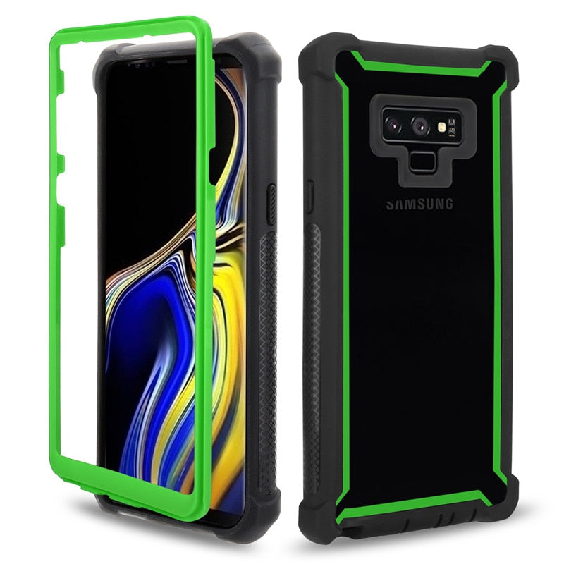 Heavy Duty Protection Doom armor PC+TPU Phone Case for Samsung Galaxy S8 S9 S10 Plus Note 8 9 Shockproof Cover for Galaxy S10 e