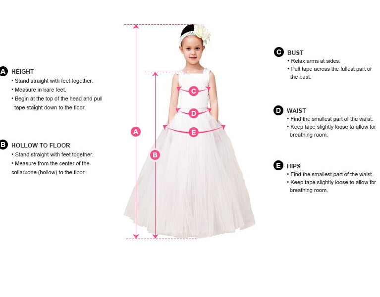 Custom Made Floor Length Kids Flower Girl Dresses for Weddings Short Sleeve Formal Princess Party Dress First Communion Dresses