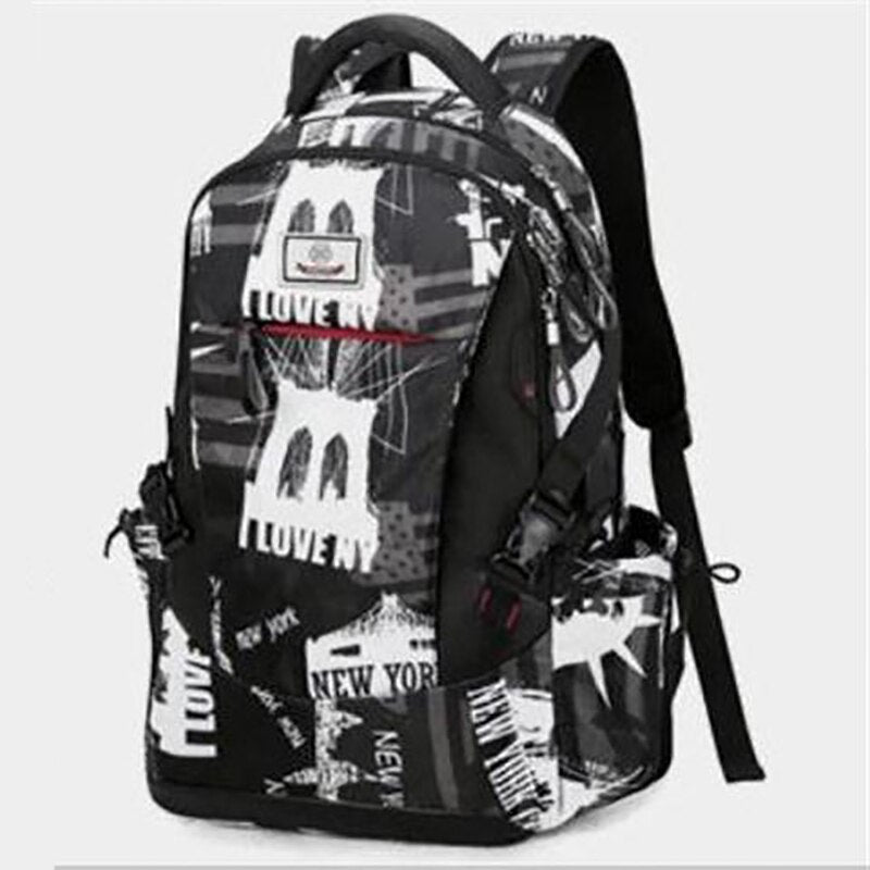 new men&#39;s backpack British fashion and leisure college style high quality multi-function large capacity design