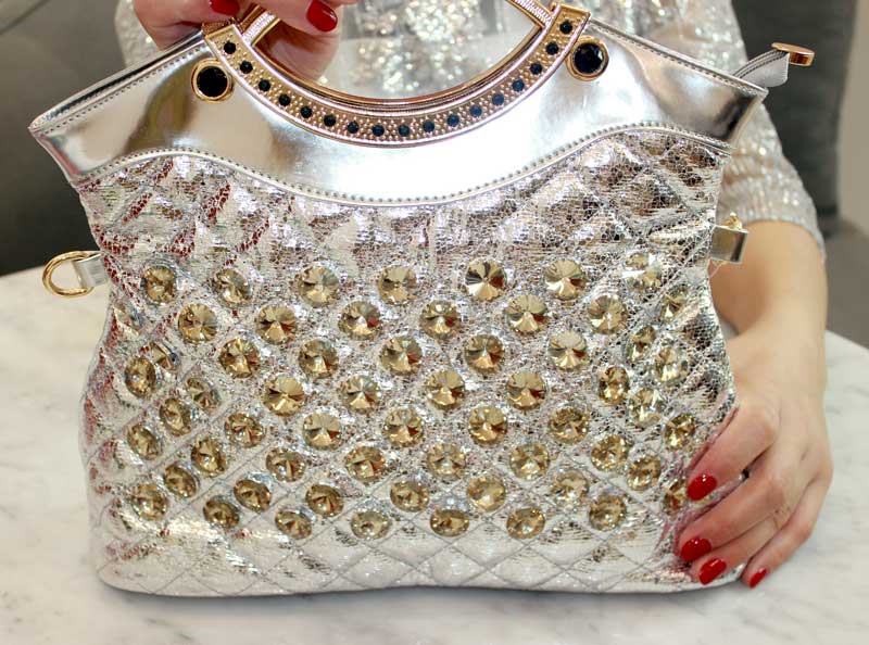 Women Handbag Rhinestone Shoulder Bag Ladies Large Capacity Female Messenger Bag Small Evening Bags 2022 Diamonds Fashion Luxury