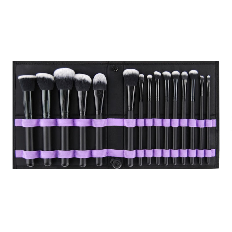 15pcs Makeup Brushes Set For Cosmetic Professional Foundation Powder Blush Eyeshadow Blush Blending Make up Brush Beauty Tool