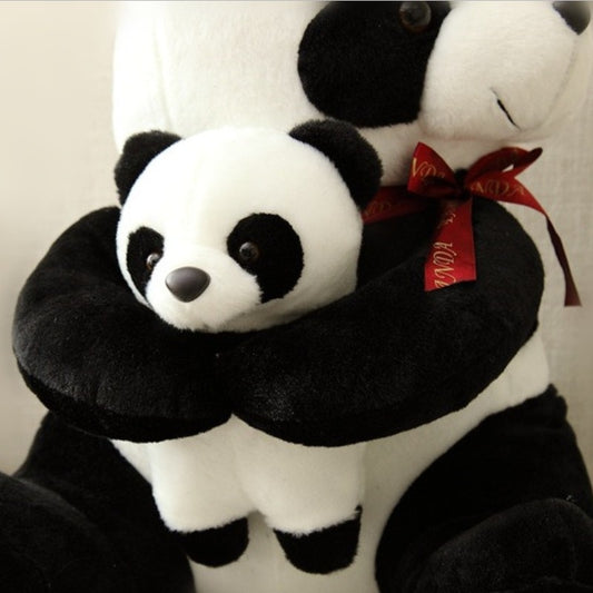 New Style Father Panda Plush Toy Kids Soft Small Stuffed Animal Plush Doll Cartoon Bear Toys