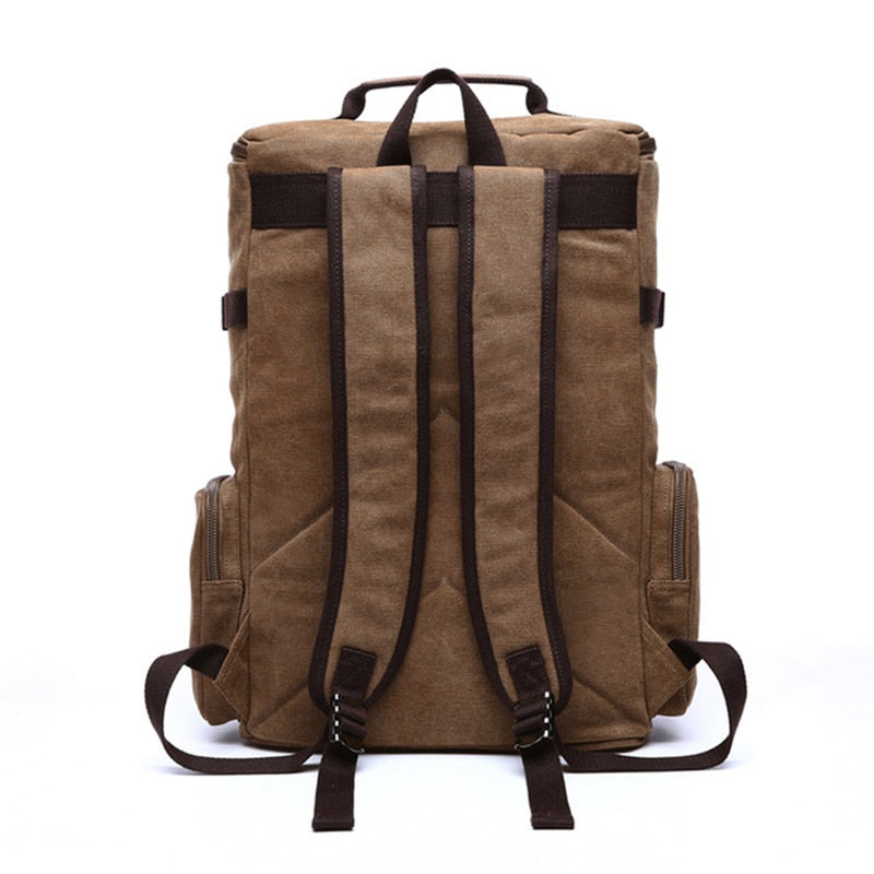 Men&#39;s Backpack Vintage Canvas Backpack School Bag Men&#39;s Travel Bags Large Capacity Backpack  Laptop Backpack Bag High Qualit