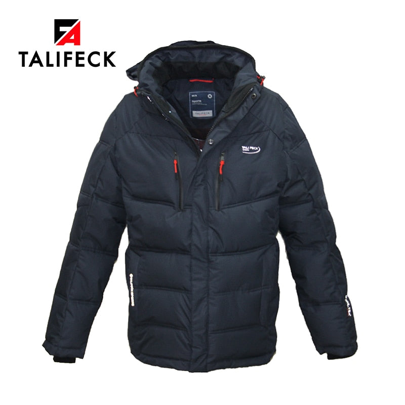 2021 new winter jacket men Fashion Coat men&#39;s casual Parka Waterproof Outwear Brand Clothing men jackets Thick Warm Mens Quality