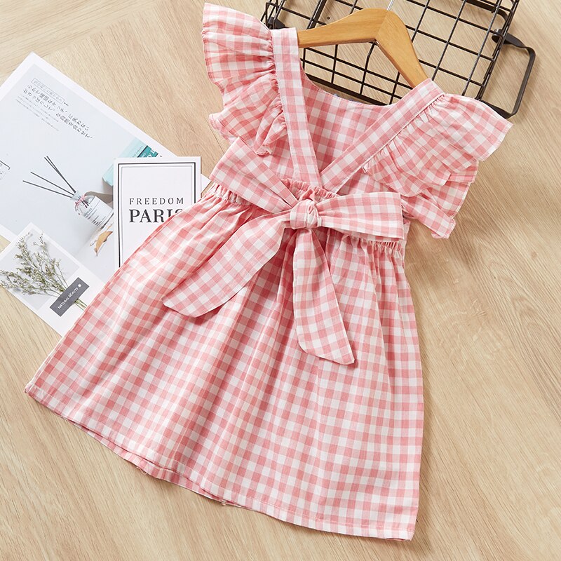 Menoea Toddler Dresses 2021 Summer Style Children Floral Pattern Costume Girl Clothes Kids Dress For Girls Casual Dresses