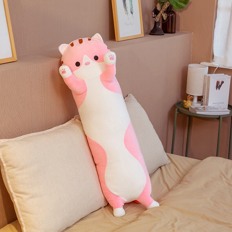 70/90/120CM Cartoon Animal Dinosaur Unicorn Cat Plush Toys Stuffed Soft Long Sleeping Pillow Dolls Children Birthday Gift