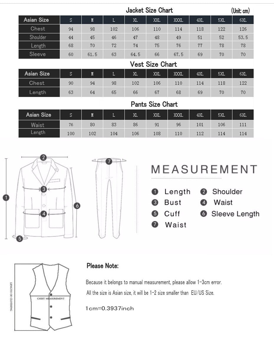 TIAN QIONG Gray Plaid Suits for Men High Quality Three Piece Mens Wedding Suits Prom Party Dress Dinner Christmas Suit Male