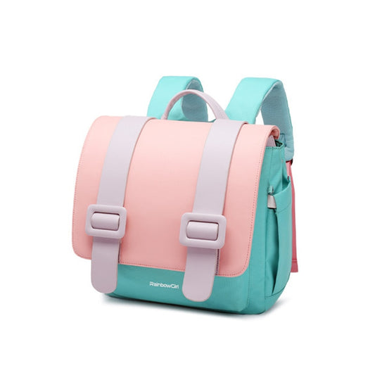 Rainbow Girl Pink Waterproof Mochila Infantil 1-3-6 Years School Bags for Girl  New Kids Bag  School Backpack  Kids Fashion Bags