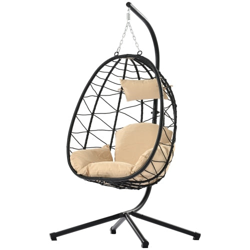 2 Person / Single swing chair hanging chair garden chair egg chair Outdoor Patio Furniture