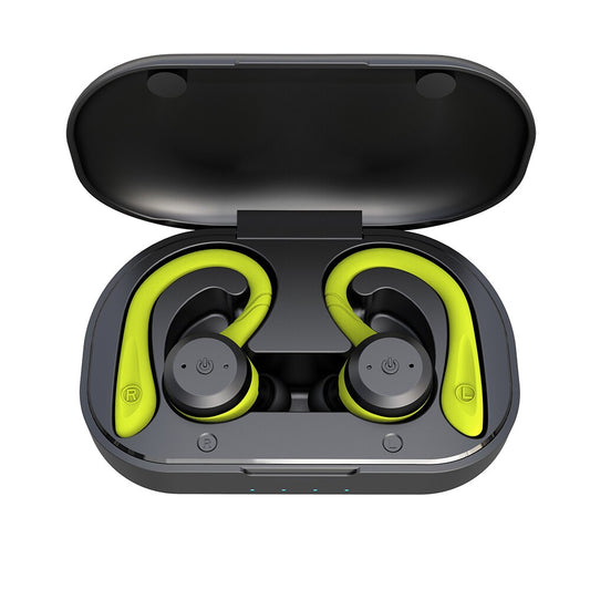 GDLYL 20 Hours Play time Swimming Waterproof Bluetooth Earphone Dual Wear Style Sport Wireless Headset TWS Ipx7 Earbuds Stereo