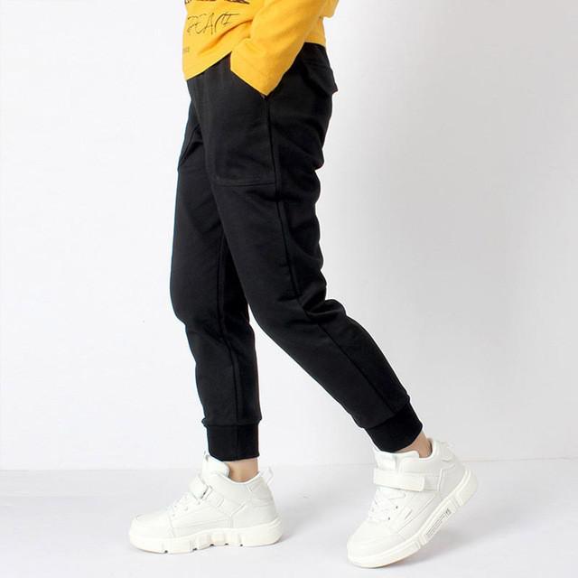 Boys Sport Pants Children Casual Pants Cotton Spring Autumn Boys Long Trousers Kids Letter Clothing Elastic Waist Jogger Pant