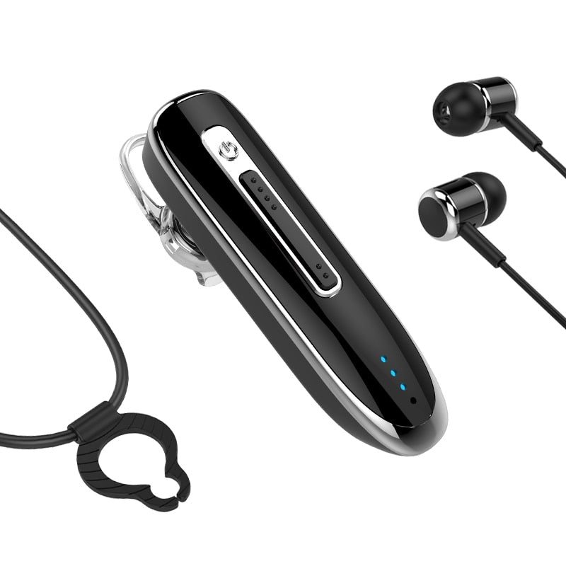 Newest wireless handsfree Bluetooth headset noise-canceling Business bluetooth earphone wireless headphones for a mobile phone