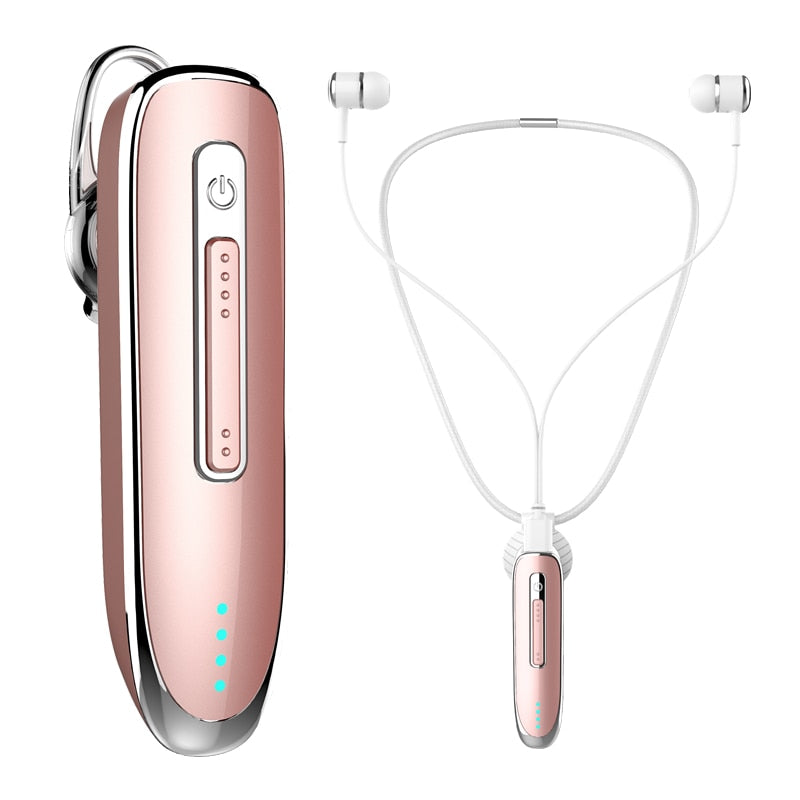 Newest wireless handsfree Bluetooth headset noise-canceling Business bluetooth earphone wireless headphones for a mobile phone