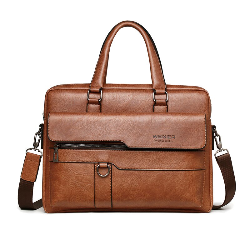 Vintage PU Leather Bag Men&#39;s Handbag Messenger Bag Men Shoulder Bags Male Laptop Briefcase Bag Casual Men Handbags for men