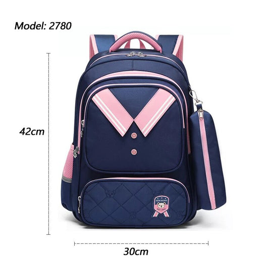 SUN EIGHT Hot Primary School Bag Waterproof Backpacks For Girls  Pencil Box Kids Bookbags Mochila