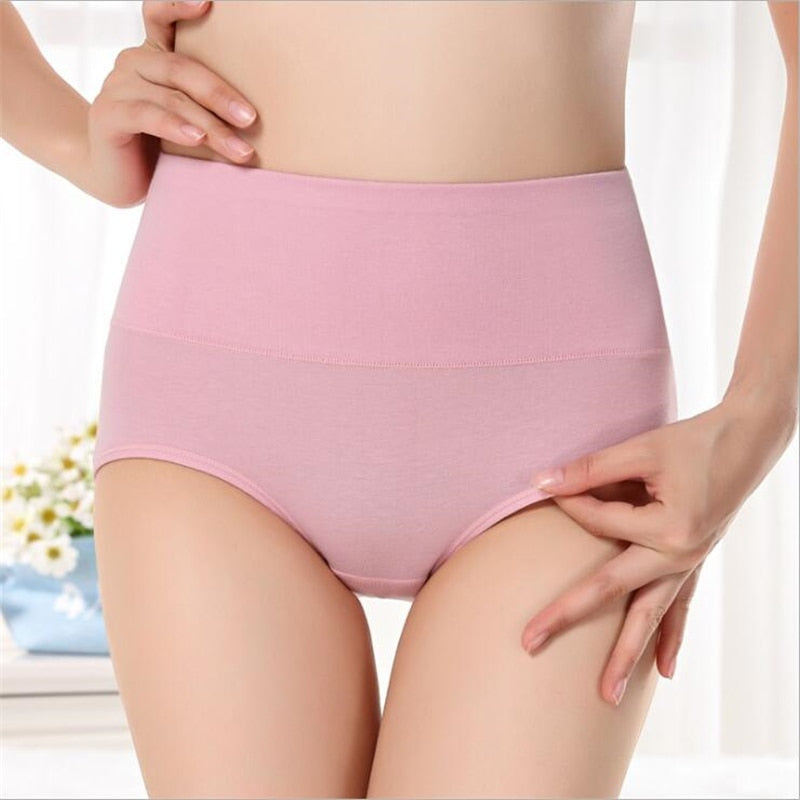 M-XL Plus Size Women&#39;s Cotton Underwear Comfortable High Waist Underwear Women Sexy Panties Underwear Womens Panties