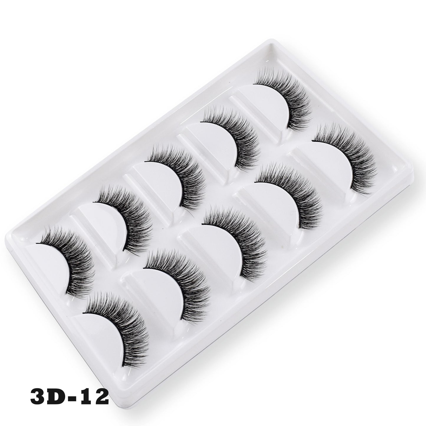 5Pairs Thick Faux 3D Mink Lashes Natural Long False Eyelashes Dramatic Fake Lashes Makeup Handmade Eyelash Extension maquiagem