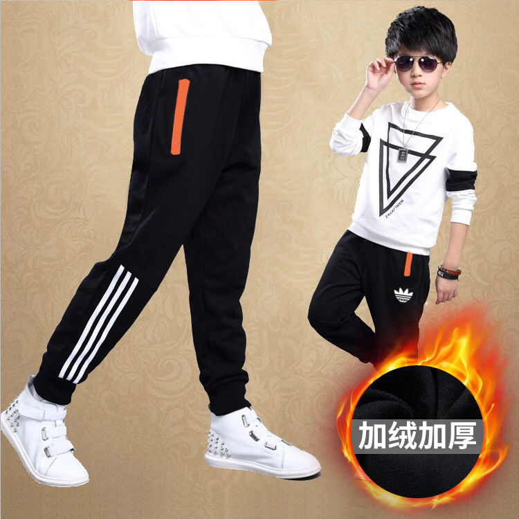 Boys Pants Children&#39;s Trousers Girls Pure Cotton Sports Trousers Kids  Wear Casual Pants Children&#39;s Brand Straight Pants Fashion